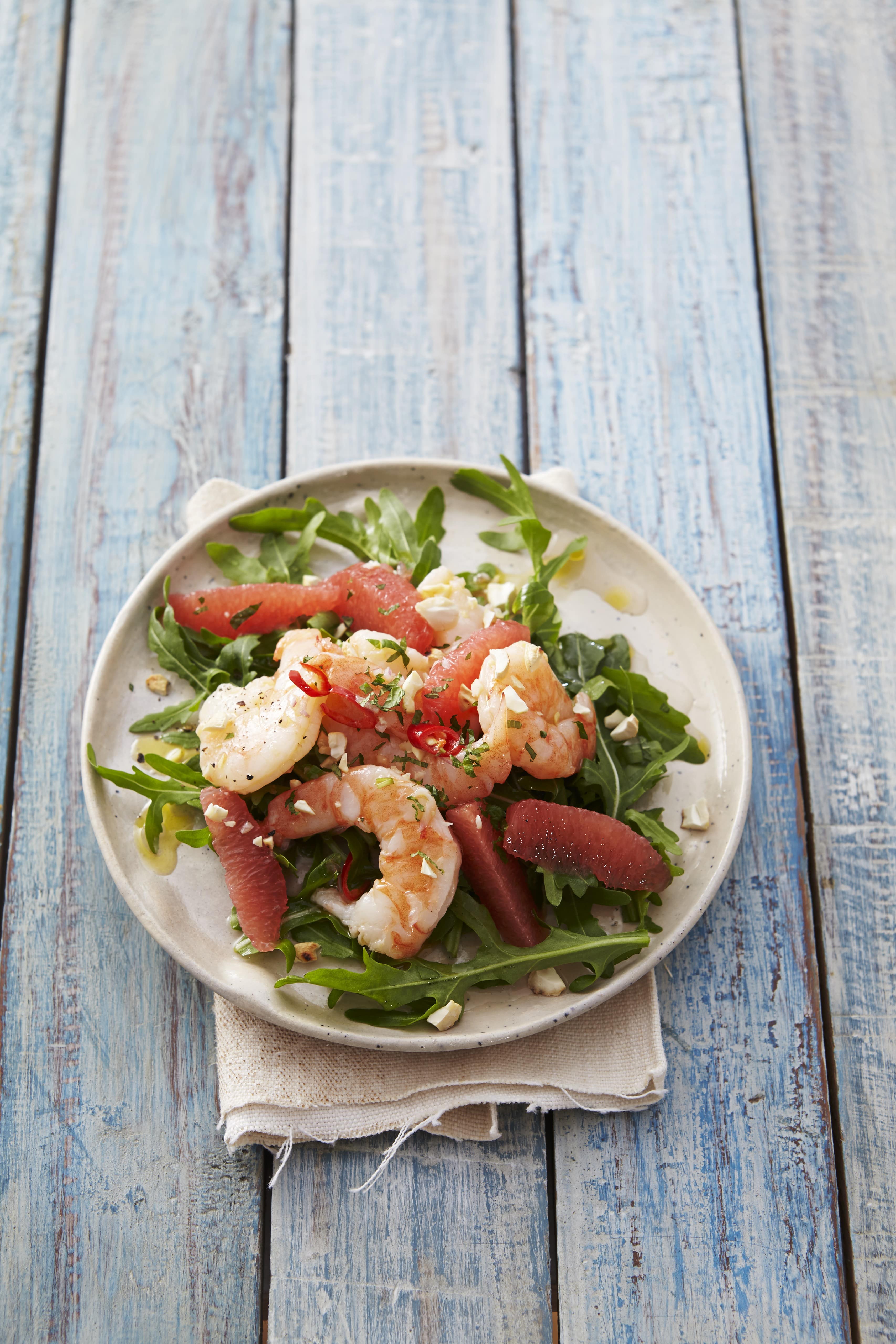 Pamplemousse aux crevettes