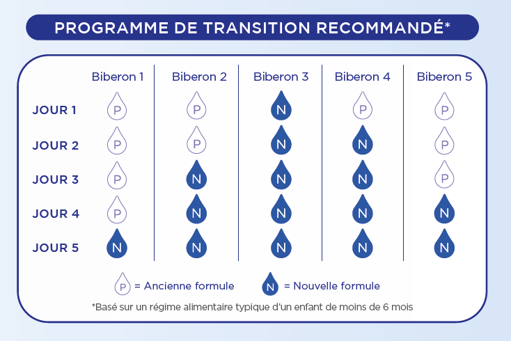 Programme transition procesa 1